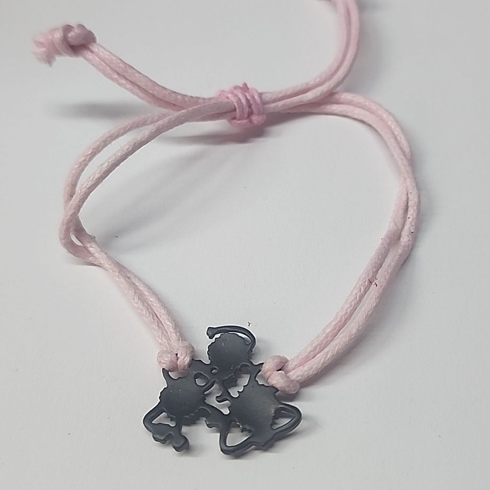Pink Dust Bunnies Bracelet Jewelry - Picture 3 of 3